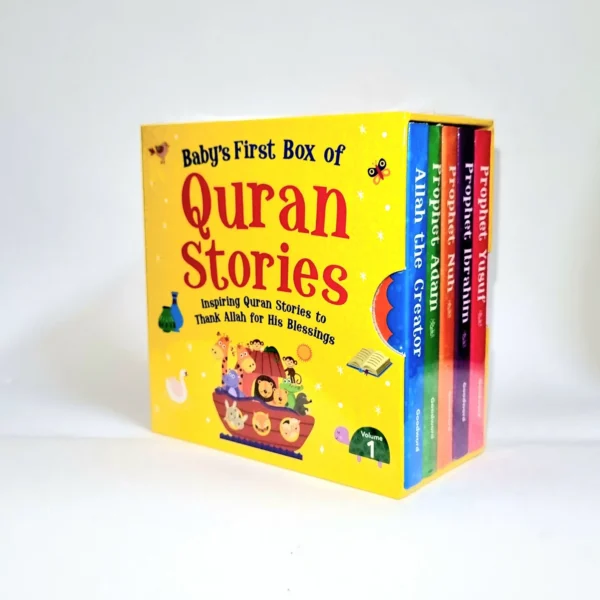 Image1 - Hammad Zeb Baby's First Box of Quran Stories - Islamic Board Books Set
