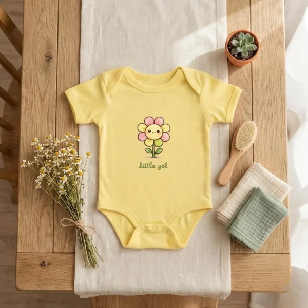 Little Flower Baby Onesie | Persian Kid | Nowruz Gift | Iranian Bodysuit
