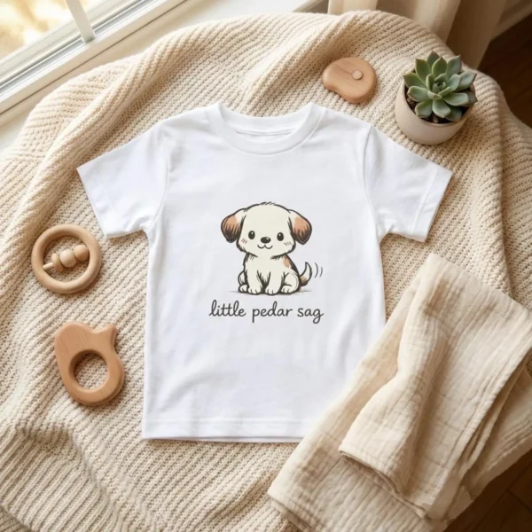 Little Pedar Sag Baby Shirt | Persian Baby Gift | Nowruz 2026 | Iranian Toddler Tee