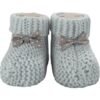 Handmade knitted baby booties 0-6 mouth, handmade baby gift, vegan baby shoes