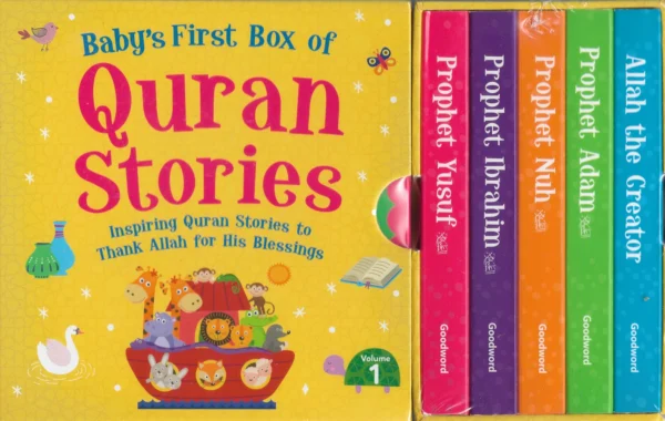 Baby's First Box of Quran Stories - Islamic Board Books Set
