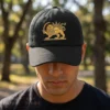 Persian Lion and Sun Hat, Make Iran Great Again Cap, MIGA Dad Hat, Free Iran, Shir o Khorshid Embroidered, Custom Persian Gift