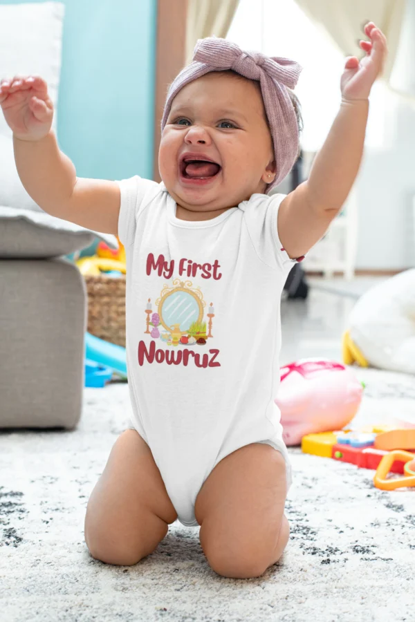 My First Nowruz Baby Bodysuit Persian New Year Gift