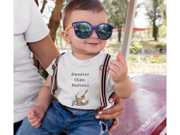 Bastani Baby Bodysuit Persian Baby Gift Persian Baby Shower Gift for Persian Baby Shower Iranian Baby Gifts Farsi Baby Clothes Made in USA