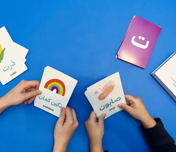 Persian Alphabet Flash cards