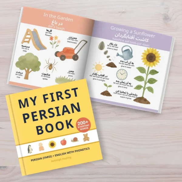 My First Persian Farsi Book  Bilingual Persian Farsi-English Picture Book for Children  Learn Persian Farsi First Words