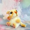 Leo the Kitten Persian cat yellow kitty OOAK - cute art doll kitten - *AVAILABLE*