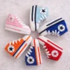 Crochet Baby Converse Sneakers Pattern: Newborn to 9 Months (PDF)
